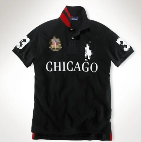 Design Los Angeles Polo Navy Blue Polo Shirt - 6