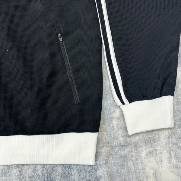 Adidas Originals Track Jacket Brown and White Outerwear - 8