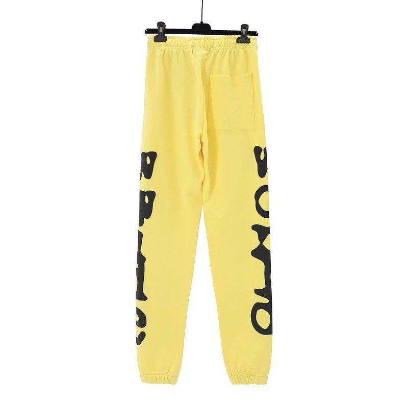 Design Sweatpants Light Blue with Reverse Logo Print - 23