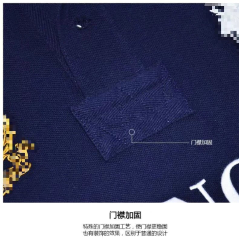 Design Los Angeles Polo Navy Blue Polo Shirt - 27