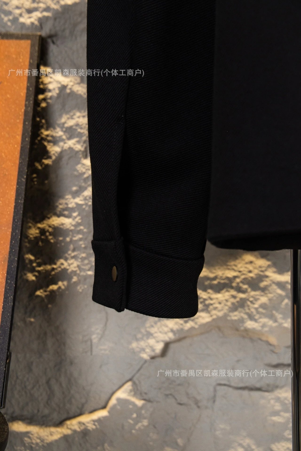 Prada Logo Patch Shirt Jacket Black Outerwear - 8