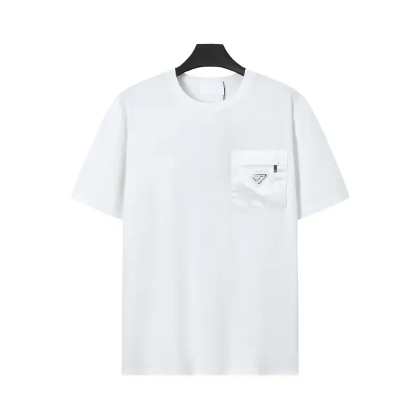 Prada Rada Logo Print Black T-Shirt - 32