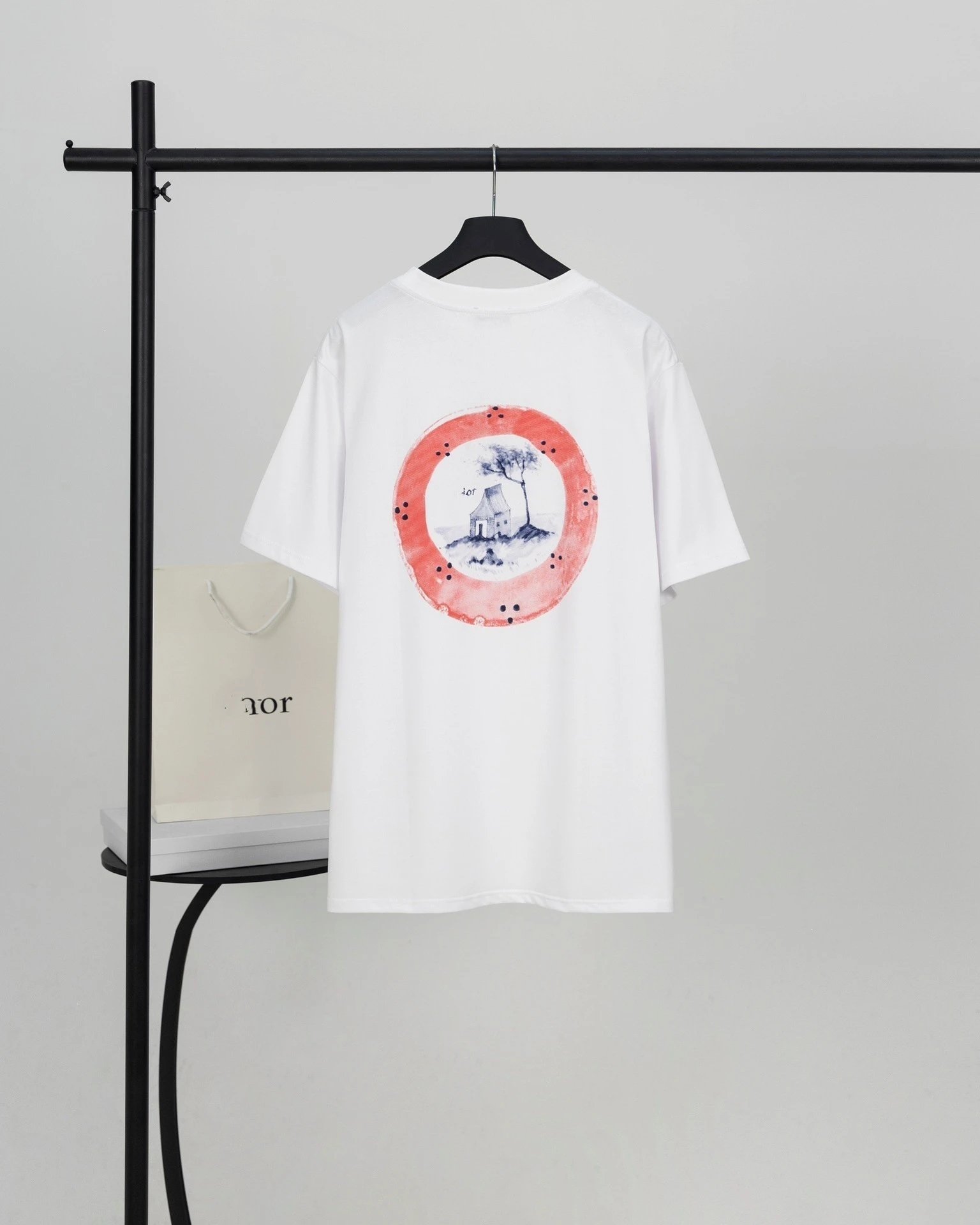 Dior x Christiaan 1947 Sketch Print White T-Shirt - 5