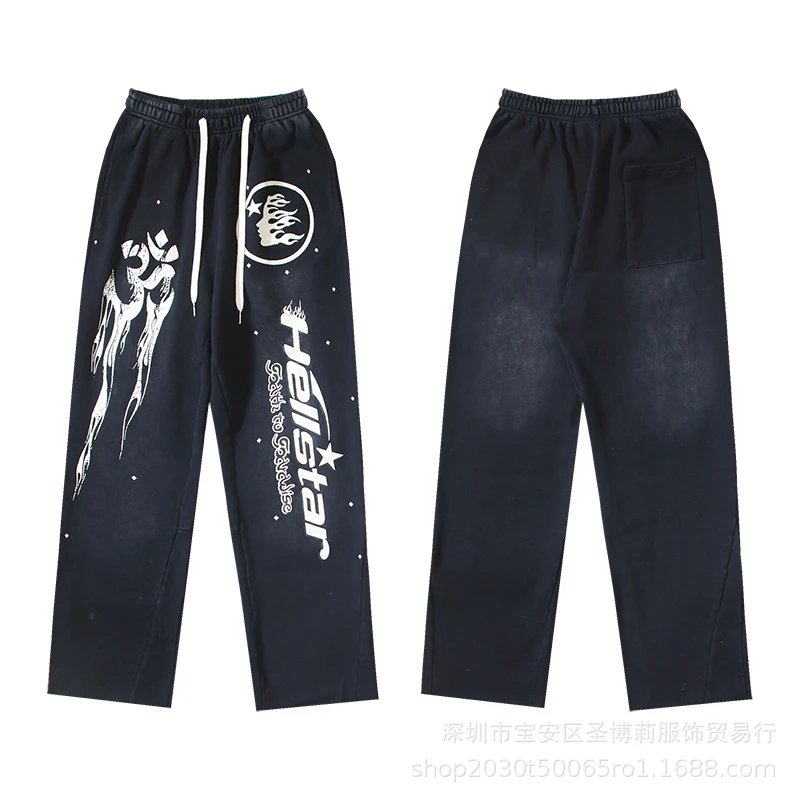 Hellstar X-Star Graphic Sweatpants Black - 36