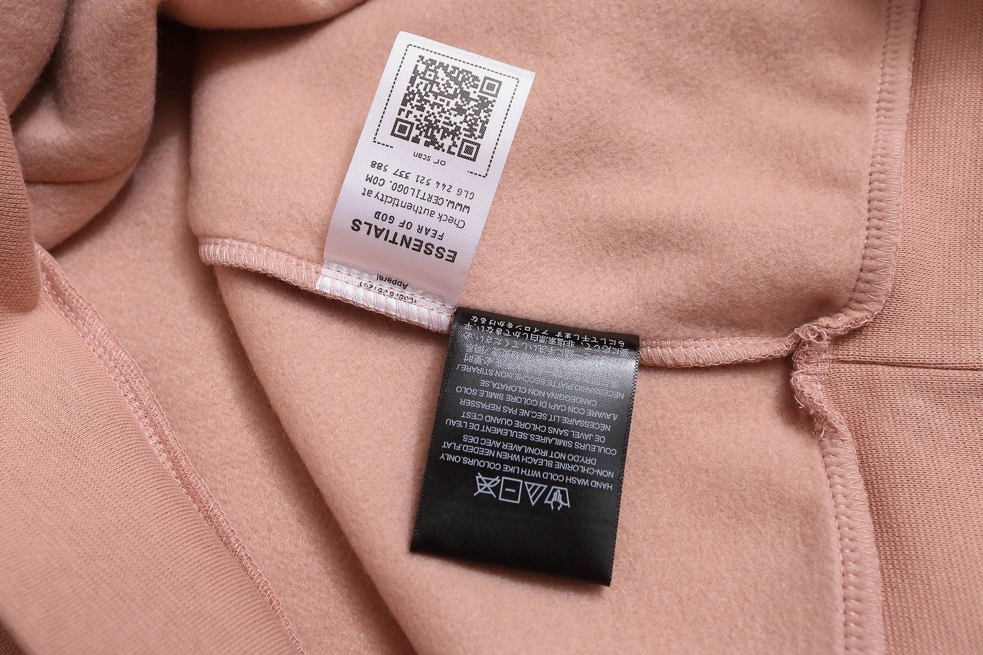 Fear of God Essentials Oversized Hoodie Gray - 30