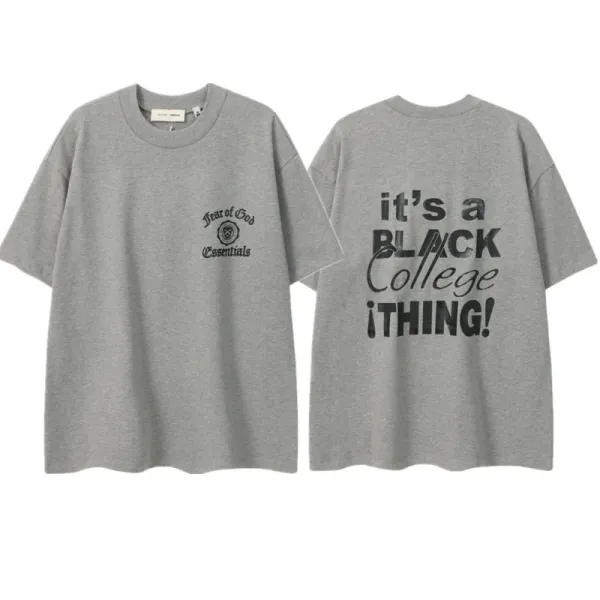 Essentials Logo Print Oversized T-Shirt White - 25