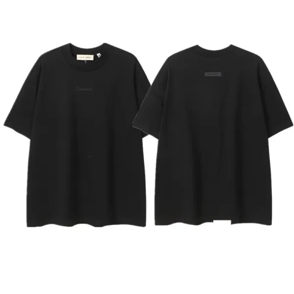 Essentials Logo Print Oversized T-Shirt White - 12