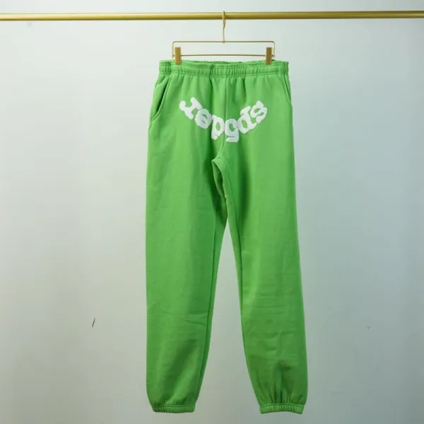 Spider Sweatpants Lime Green - 1