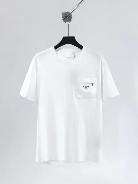 Prada Rad Milano Black Embroidered T-Shirt - 29