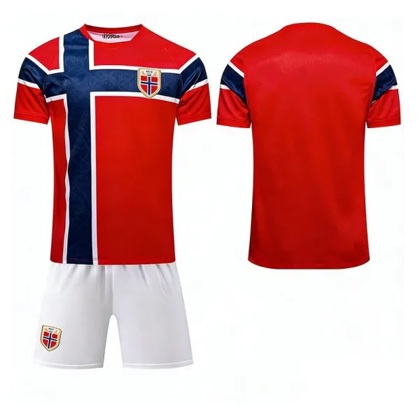 Design Norway National Team Inspired Jersey Set Red / Blue / White Jersey - 1