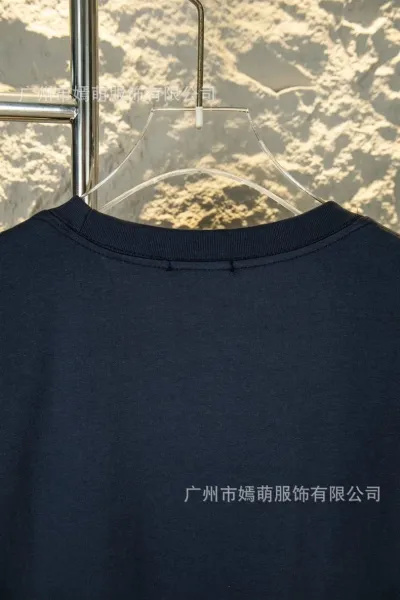 Dior Paris Script Logo Black T-Shirt - 10