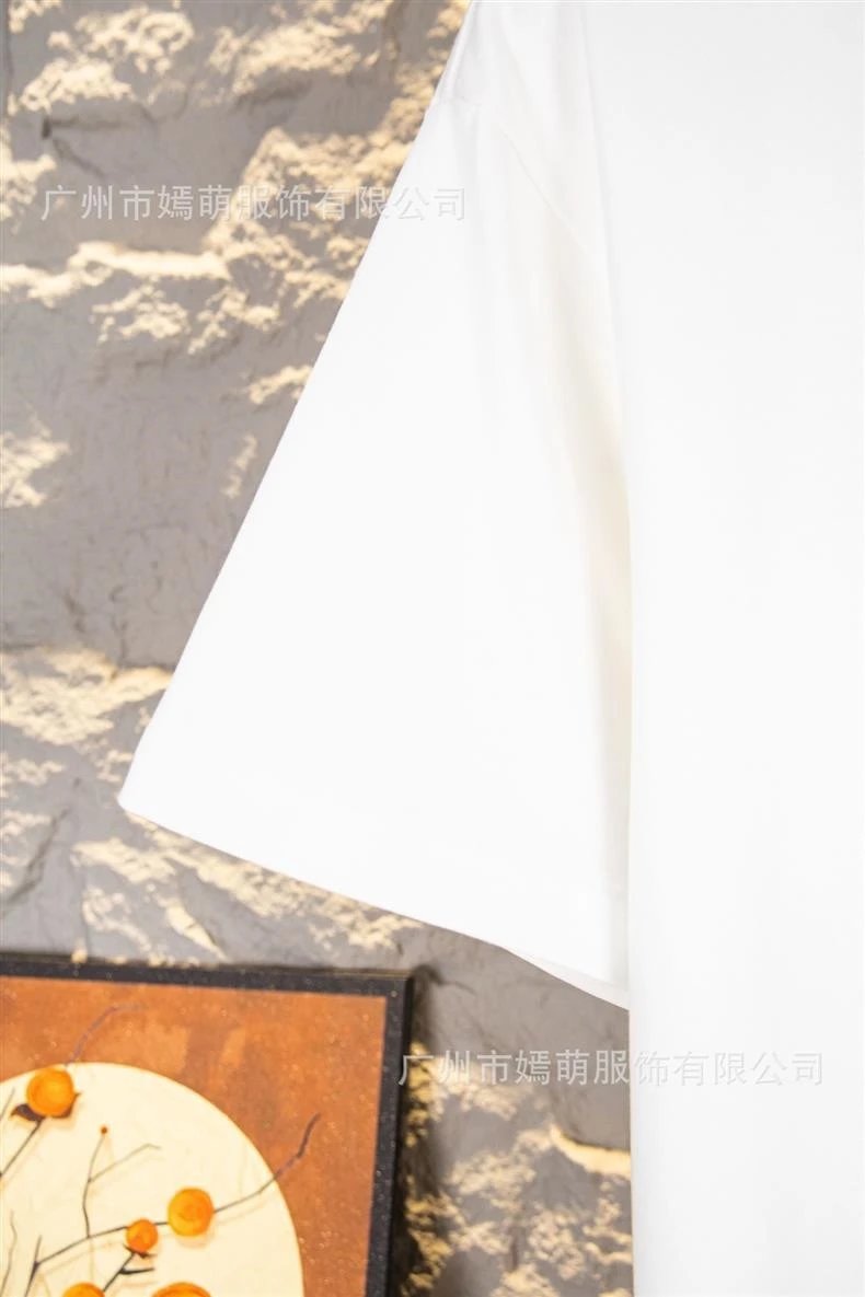 Prada Triangle Logo White T-Shirt Tops.t Shirts - 7
