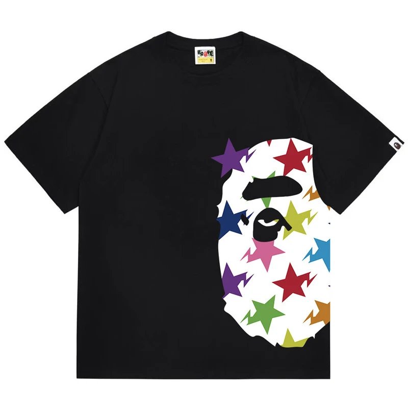 A Bathing Ape Bape Camo Logo T-Shirt Beige - 2