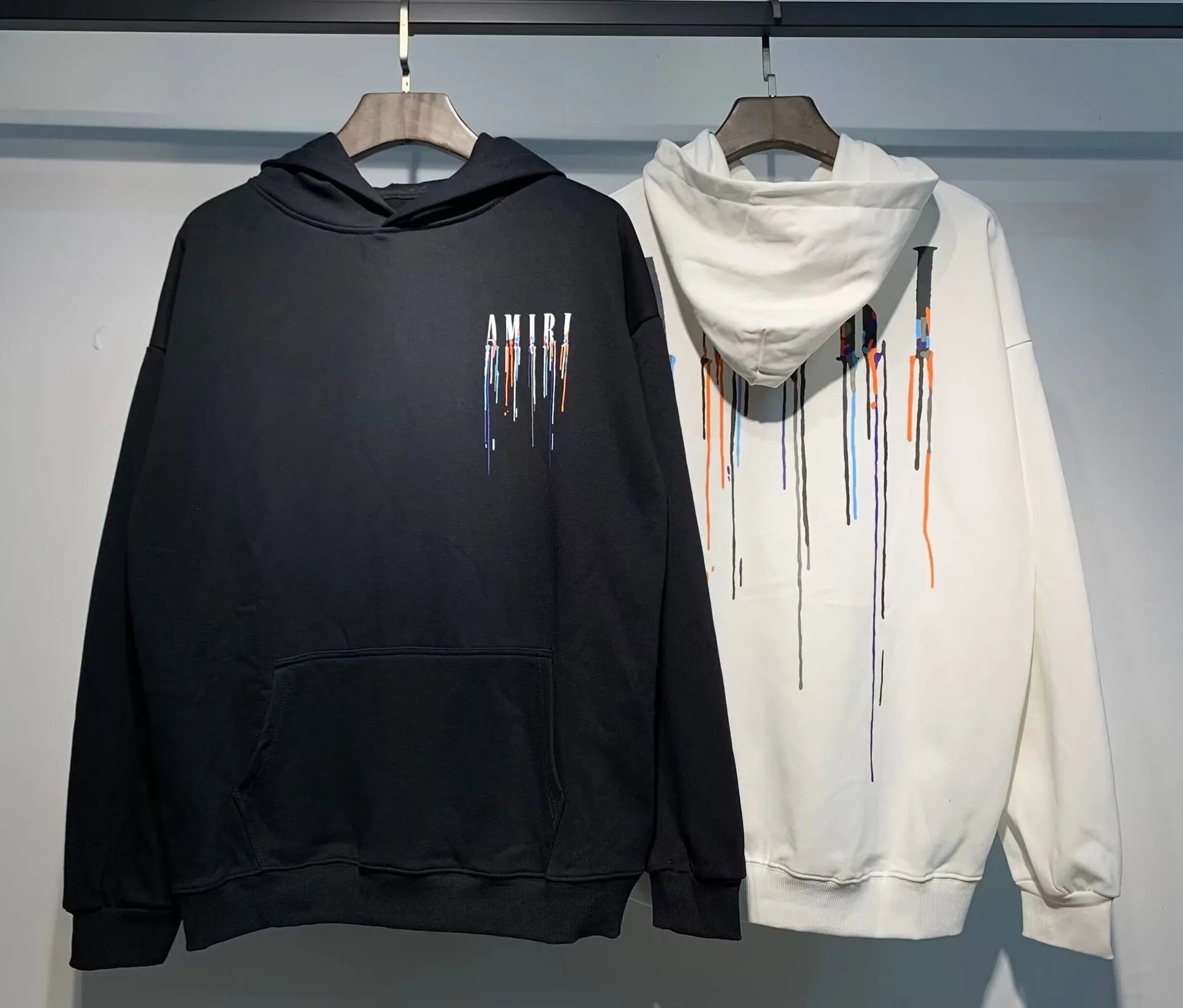 Amiri Arch Logo Hoodie White - 14