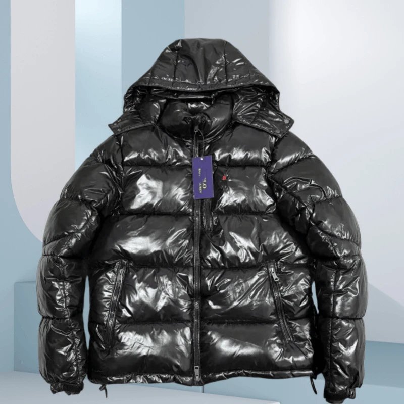 Valentino Garavani VLogo Puffer Jacket Black Down Jacket - 4