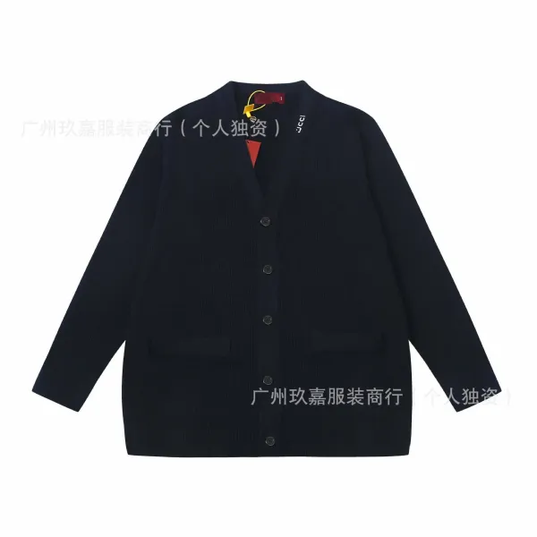 Fendi FF Logo Intarsia Knit Sweater Black and Gray - 20