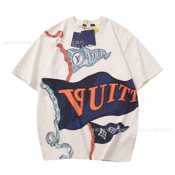 Louis Vuitton Monogram Splash Print T-Shirt Black - 8