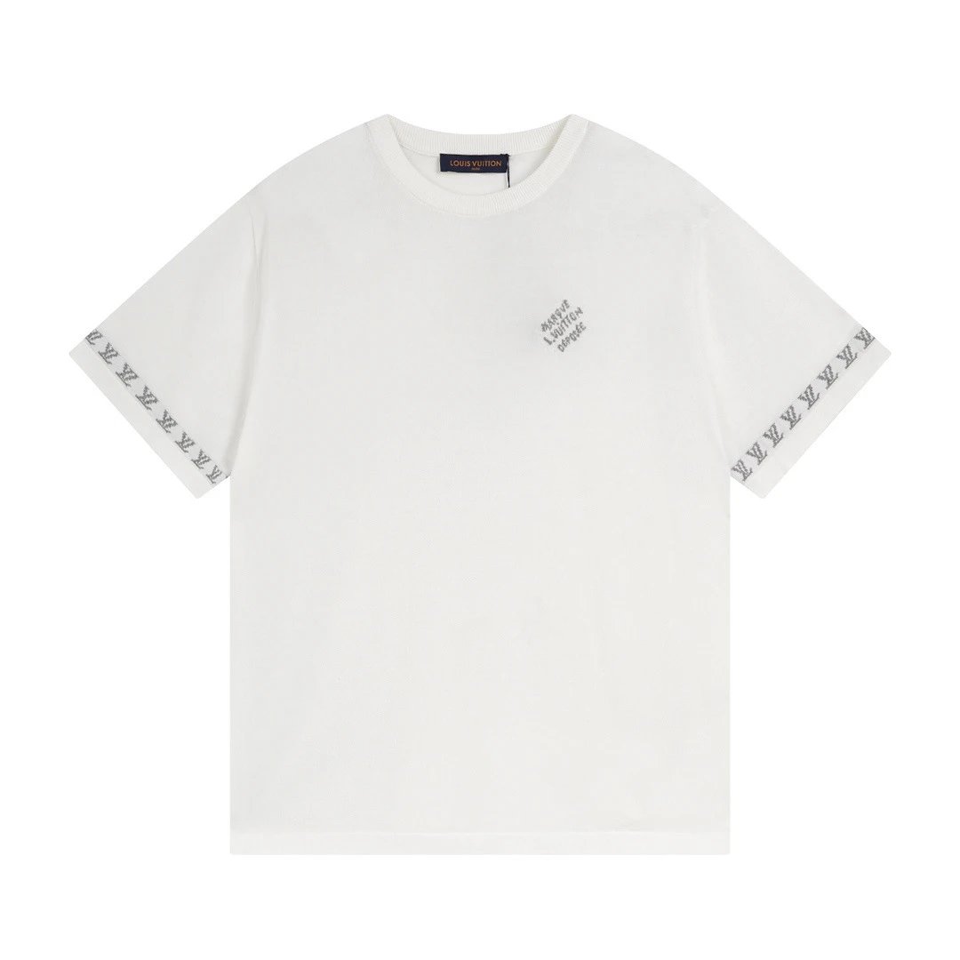 Louis Vuitton Monogram Gradient Knit T-Shirt White - 6