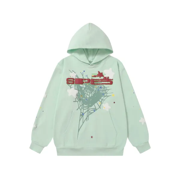 Design Starry Ocean Hoodie Turquoise - 8