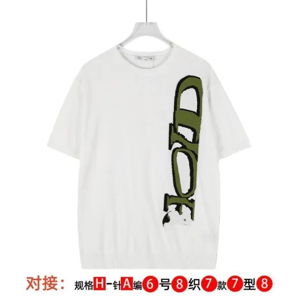 Dior Di For My Real Friends Knit T-Shirt Gray - 5