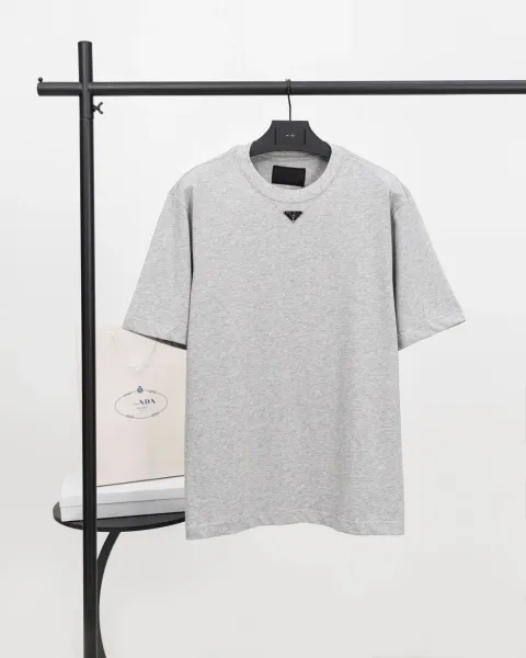 Prada Rad Milano Black Embroidered T-Shirt - 9