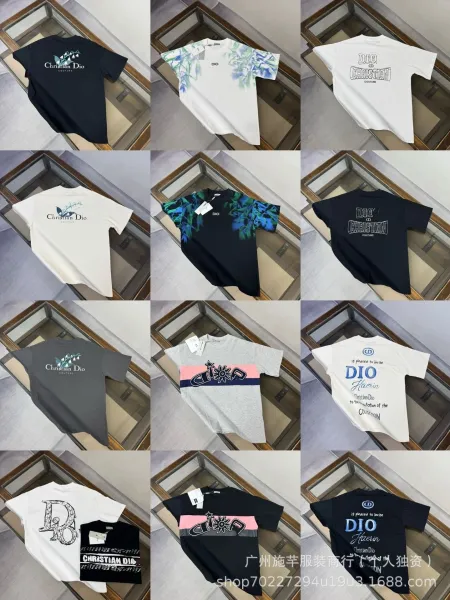 Dior 'Dio For My Real Friends' Navy Blue T-Shirt - 3
