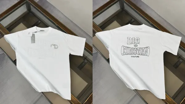 Dior 'Dio For My Real Friends' Navy Blue T-Shirt - 14