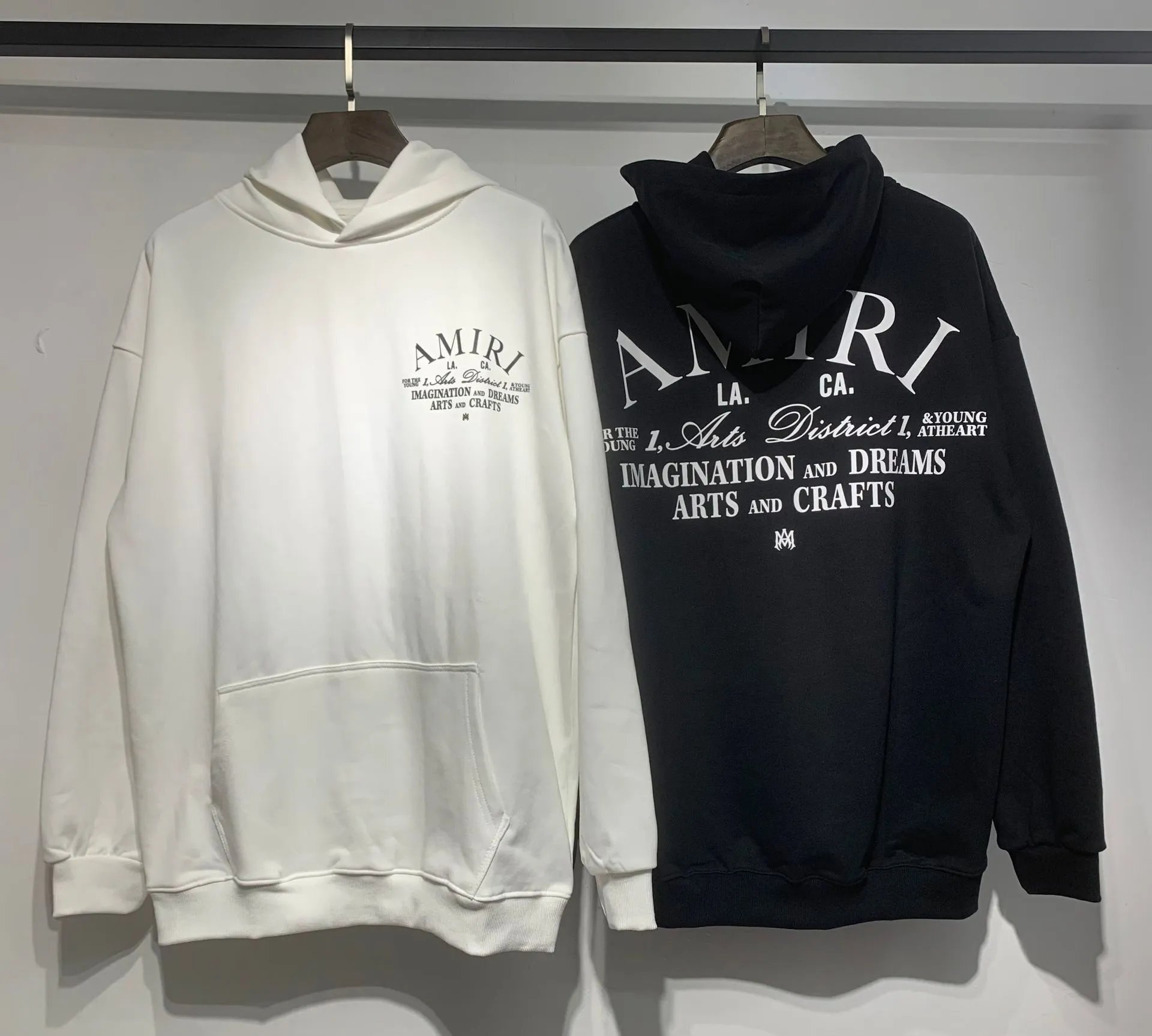 Amiri Arch Logo Hoodie White - 13