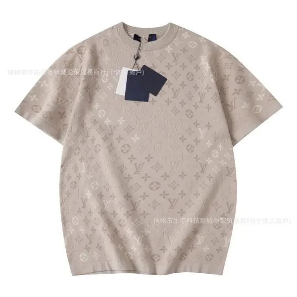 Louis Vuitton Monogram Splash Print T-Shirt Black - 6