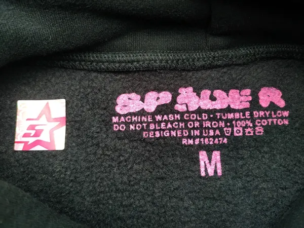 Spider! Starry Graphic Sweatpants Pink - 4