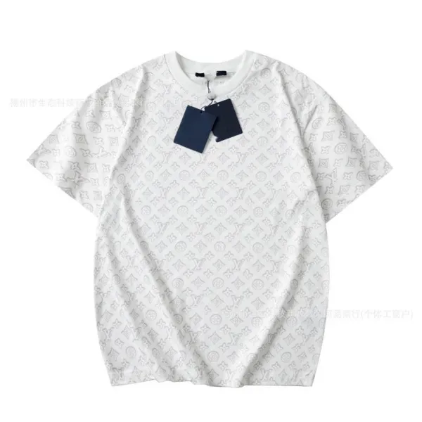 Louis Vuitton Monogram Splash Print T-Shirt Black - 7