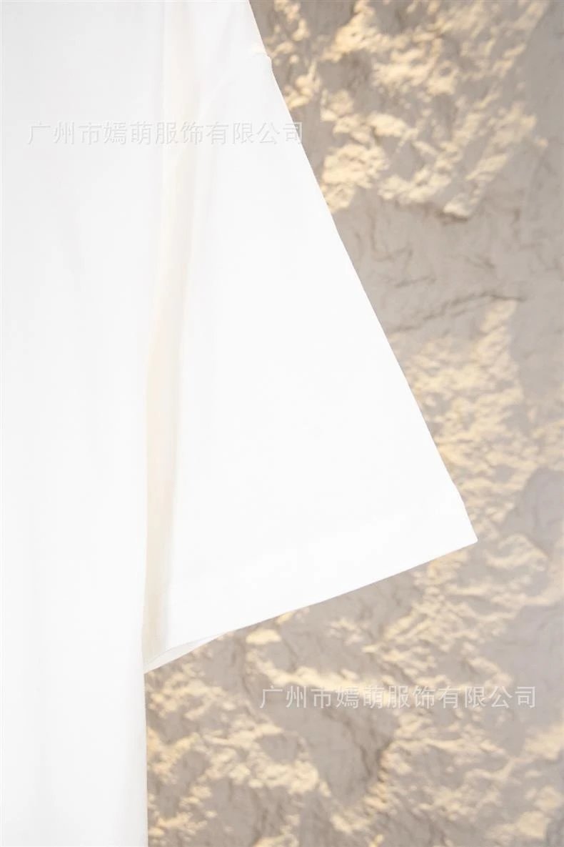 Prada Triangle Logo White T-Shirt Tops.t Shirts - 8