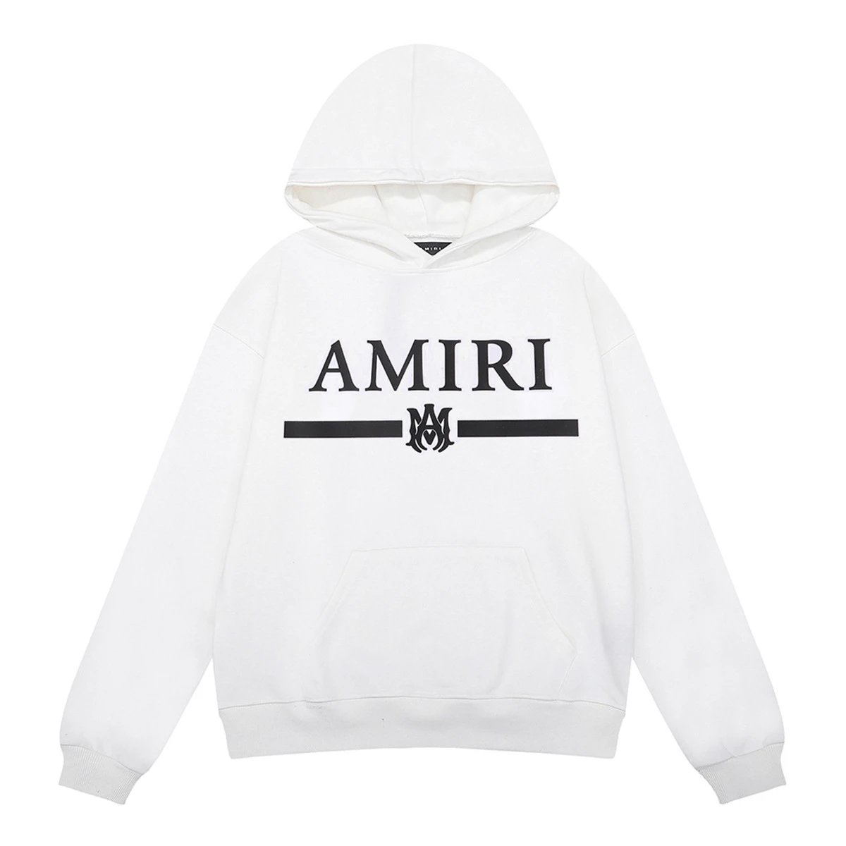 Amiri Bandana Rabbit Hoodie White - 17