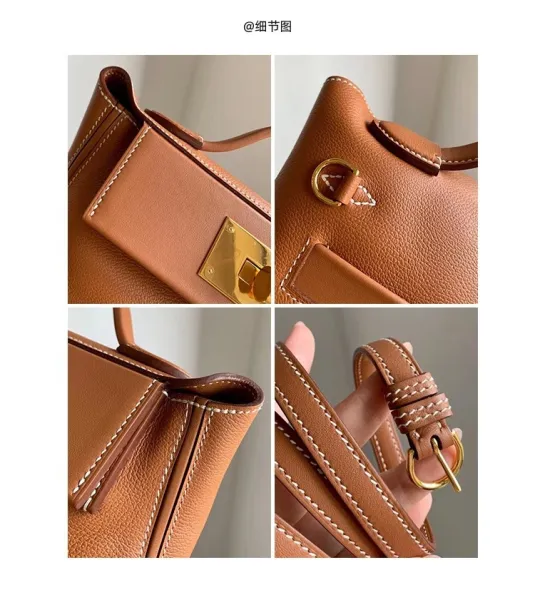 Design Mini Top-Handle Satchel Beige Handbag - 14