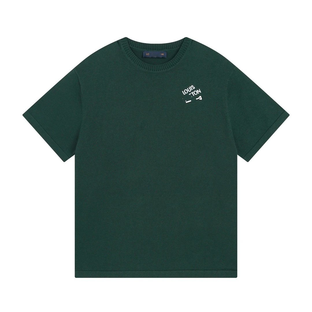 Louis Vuitton Monogram Gradient Knit T-Shirt White - 14