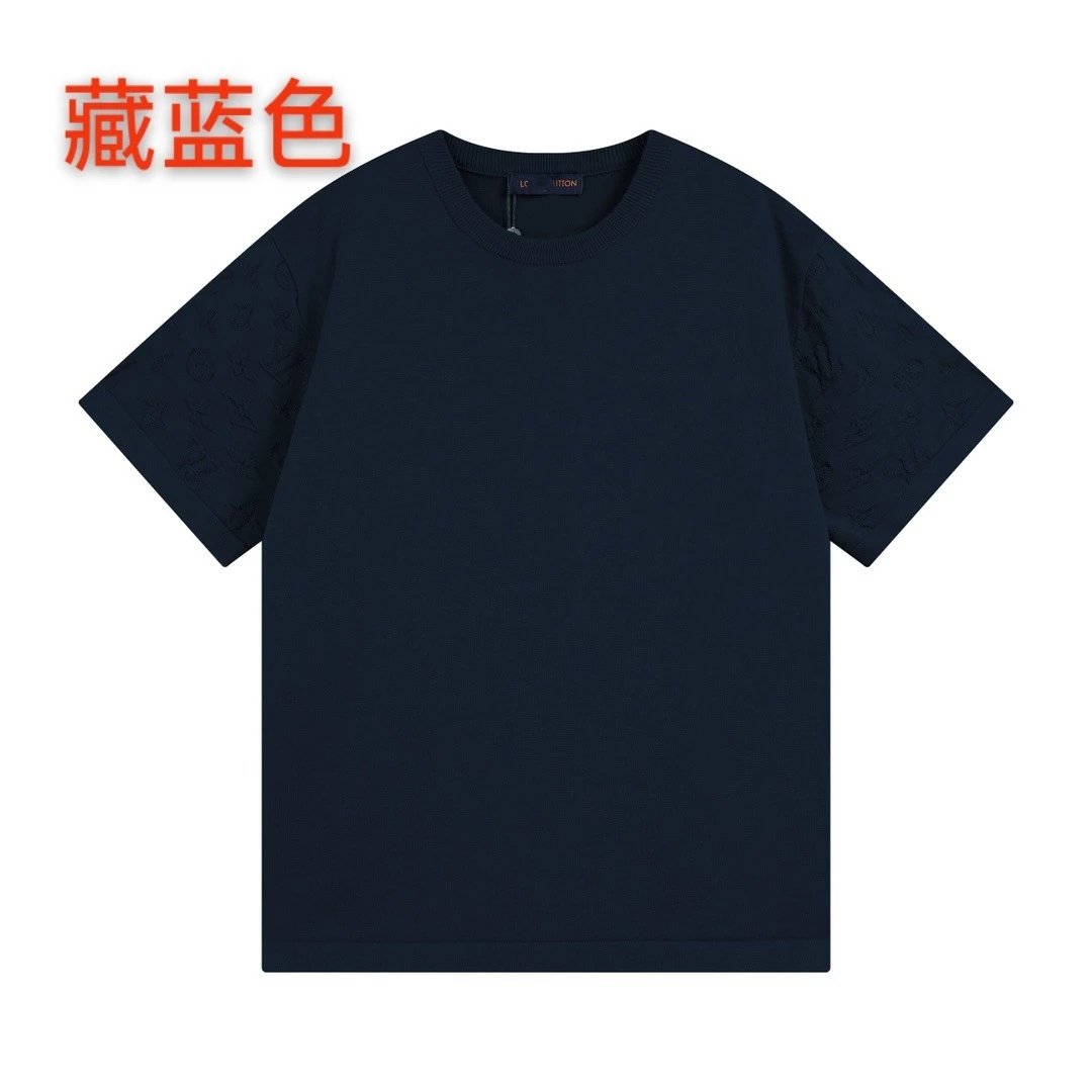 Louis Vuitton Monogram Gradient Knit T-Shirt White - 26