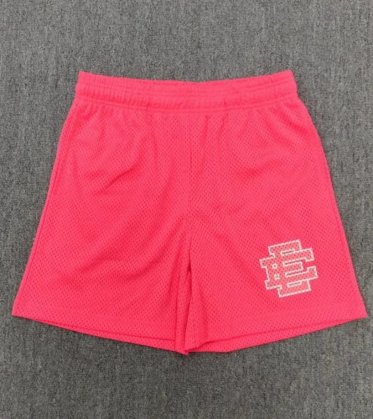 Design Mesh Shorts Neon Pink Sporty Shorts - 1
