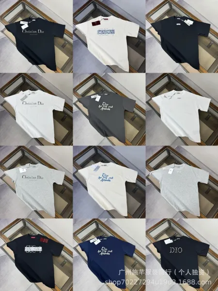 Dior 'Dio For My Real Friends' Navy Blue T-Shirt - 4