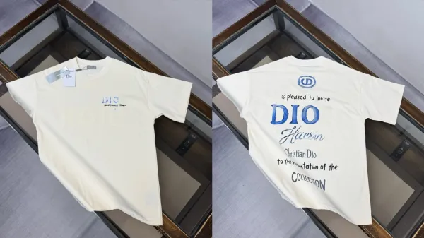 Dior 'Dio For My Real Friends' Navy Blue T-Shirt - 11
