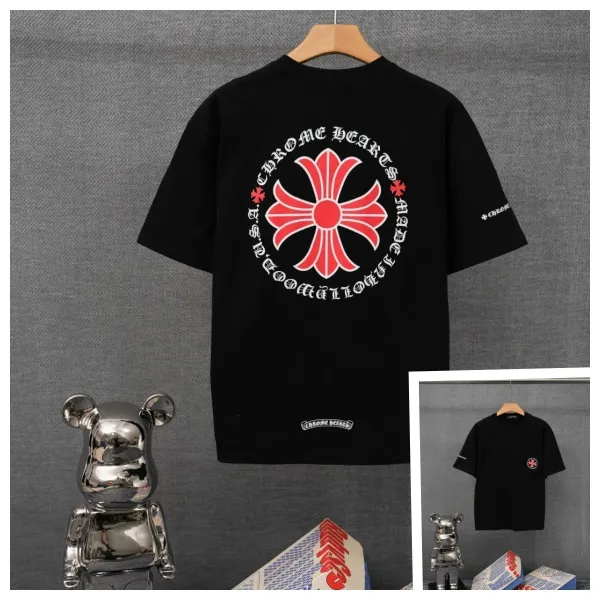 Chrome Hearts Cross Logo Black T-Shirt - 1