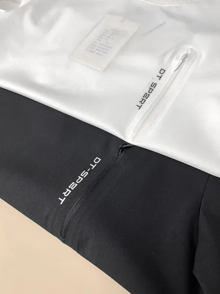 Design Dr. Sport Zip Pocket Performance T-Shirt Black Tops.t Shirts - 13