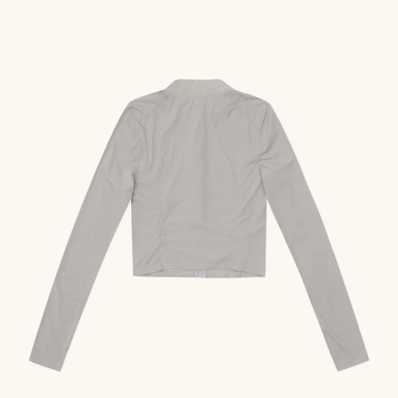 Design SMFK Lightweight Zip-Up Windbreaker Gray Jacket Outerwear.windbreaker - 6