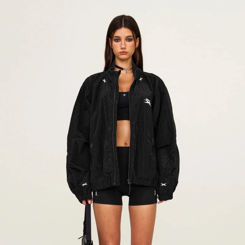 SMF SMFK Extreme Windbreaker Jacket Black Windbreaker - 8