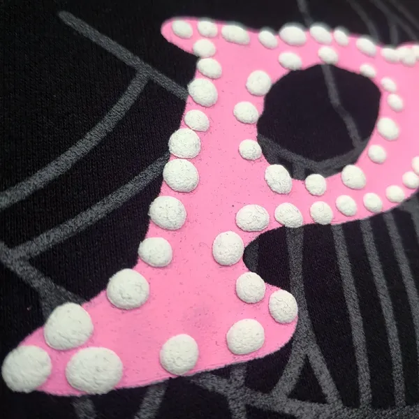 Spider! Starry Graphic Sweatpants Pink - 6