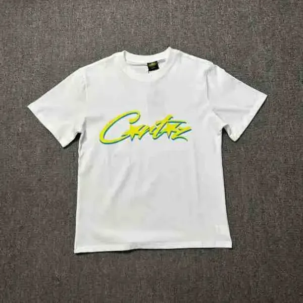 Corteiz Script Logo White T-Shirt - 1