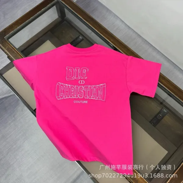 Dior Christian Couture Pink T-Shirt - 1