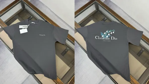 Dior 'Dio For My Real Friends' Navy Blue T-Shirt - 9