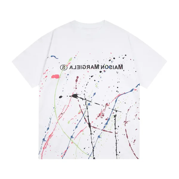 Maison Margiela Numbered Logo Beige T-Shirt - 20