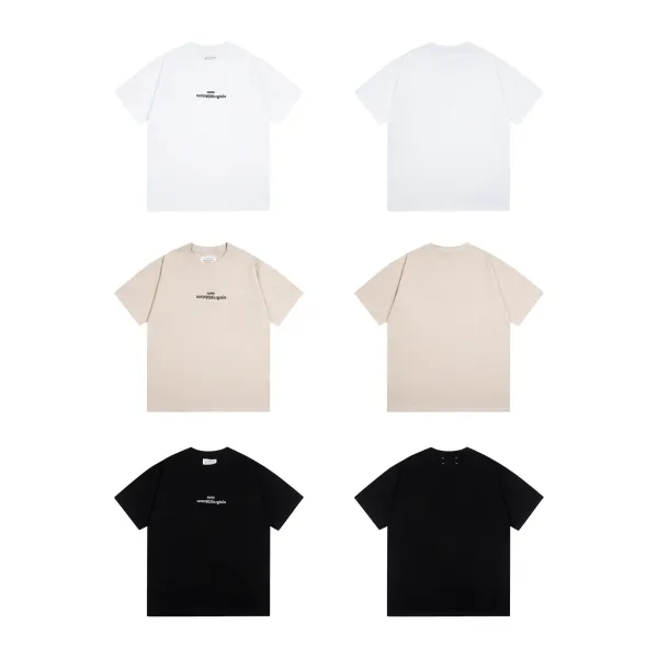 Maison Margiela Numbered Logo Beige T-Shirt - 12