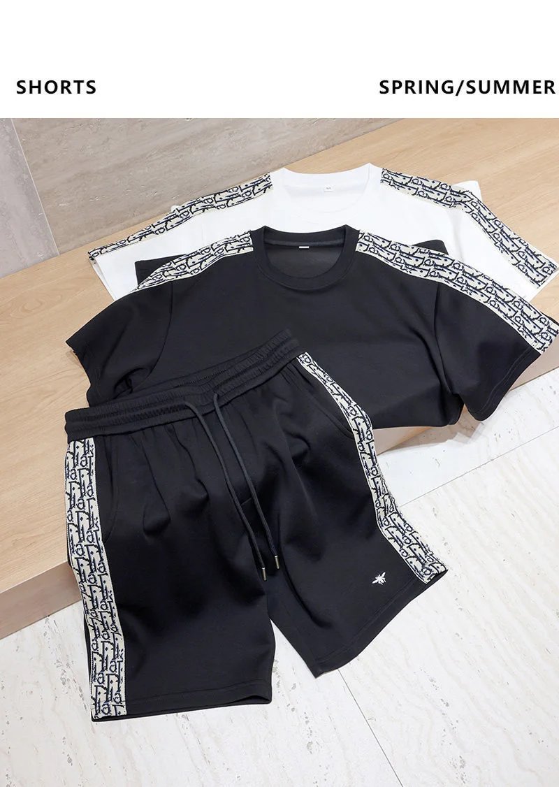Dior Oblique Print Sleeve T-Shirt White - 4